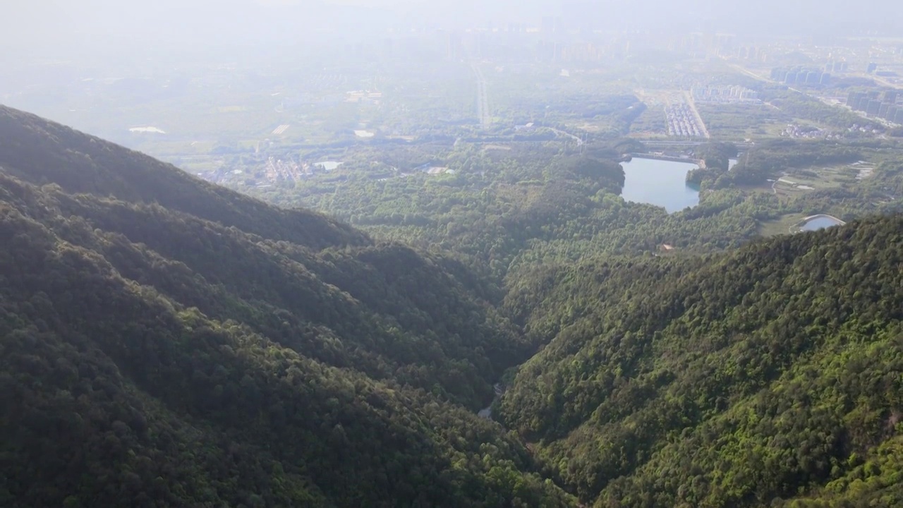 航拍桐庐大奇山视频素材