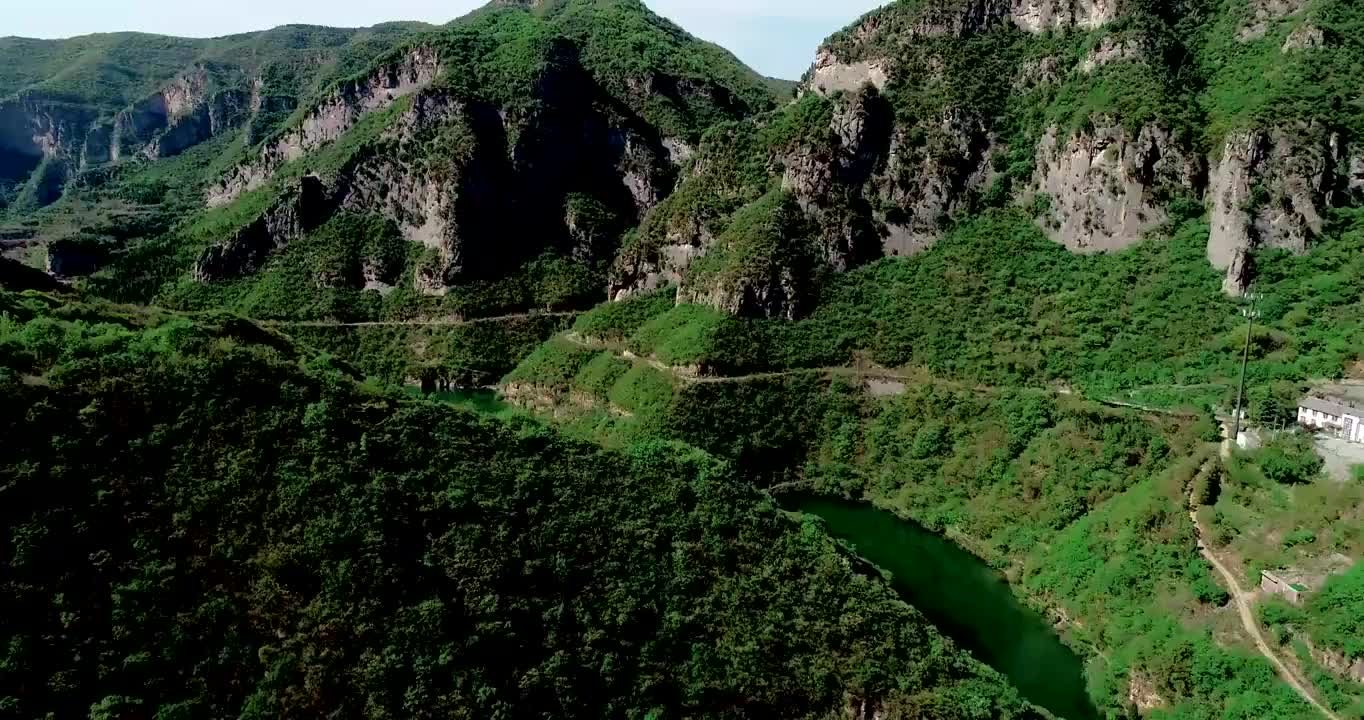 巩义青龙山视频素材