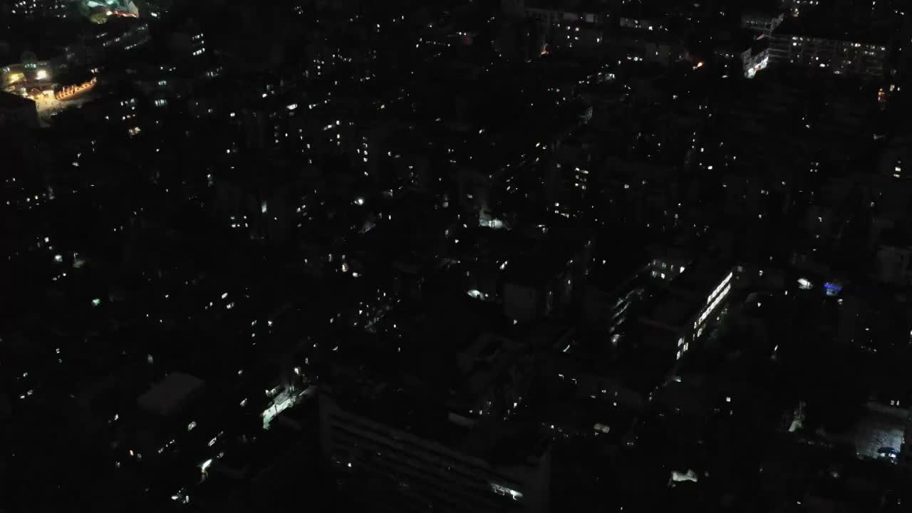 武汉城市夜景视频素材