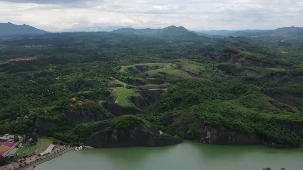 飞天山丹霞之心延时视频素材