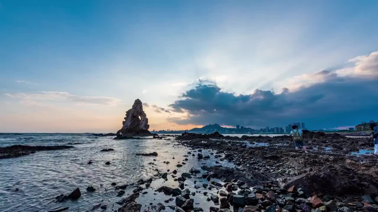 晚霞视频素材