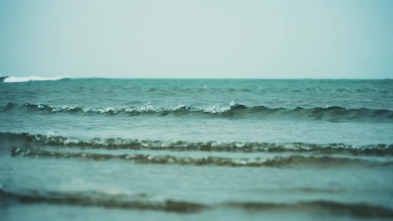 浪花视频素材