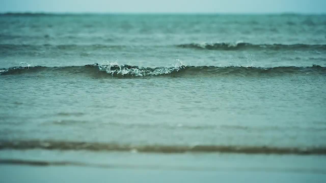 浪花视频素材