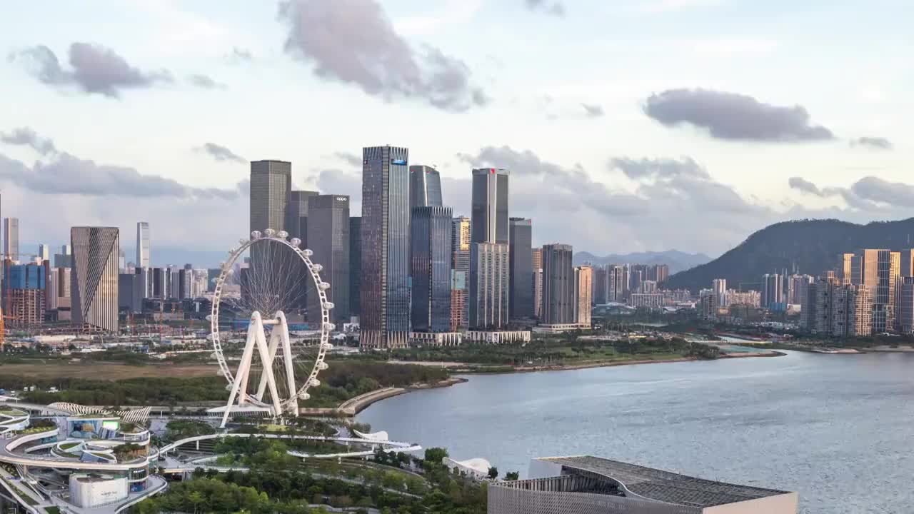 深圳前海湾视频素材