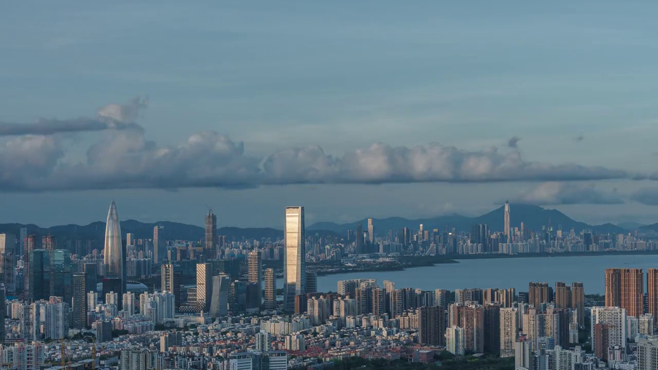 深圳城市风光视频素材