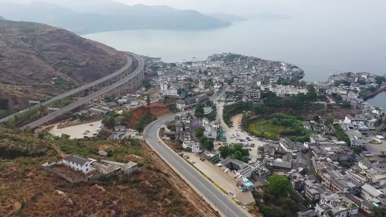 洱海,云南省,大理,户外,双廊,大理,玉几岛,南诏风情岛视频素材