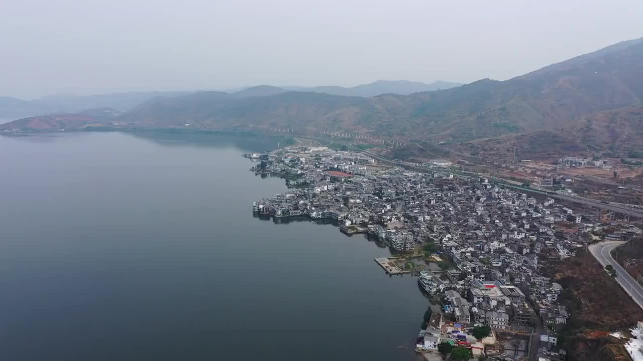 洱海,云南省,大理,户外,双廊,大理,玉几岛,南诏风情岛视频素材