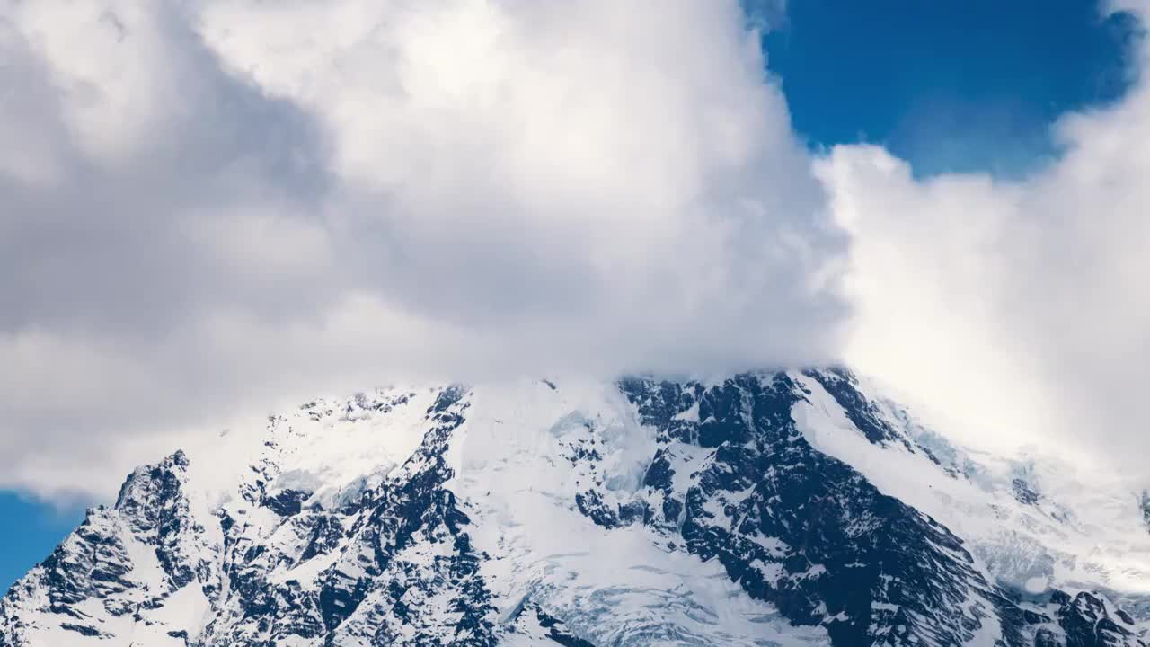 梅里雪山6K延时视频素材