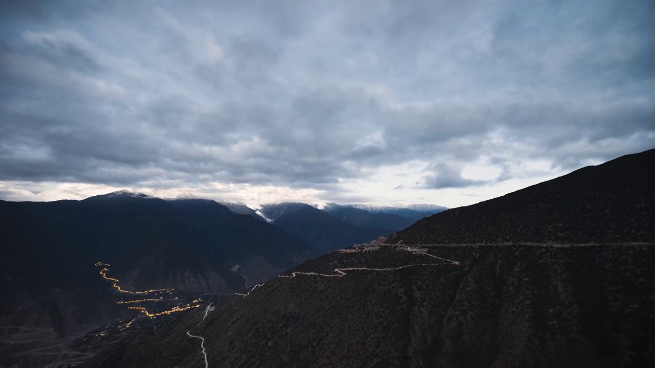 梅里雪山6K延时视频素材