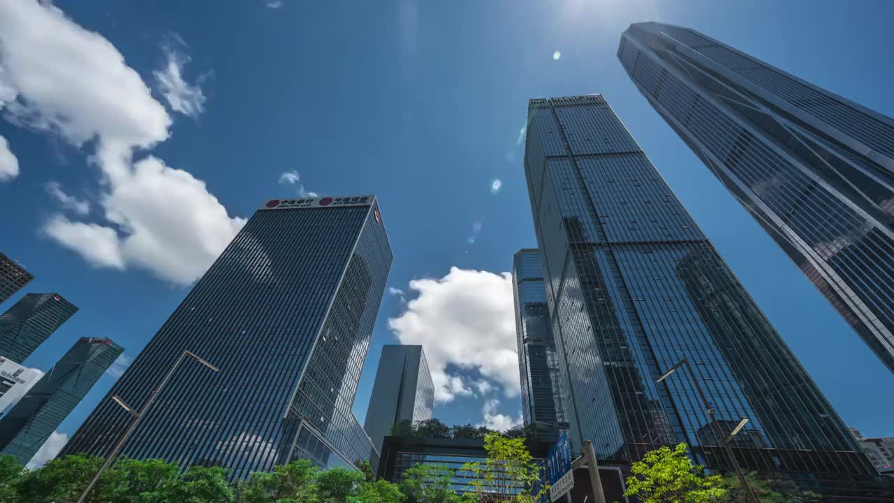 深圳城市风光视频素材