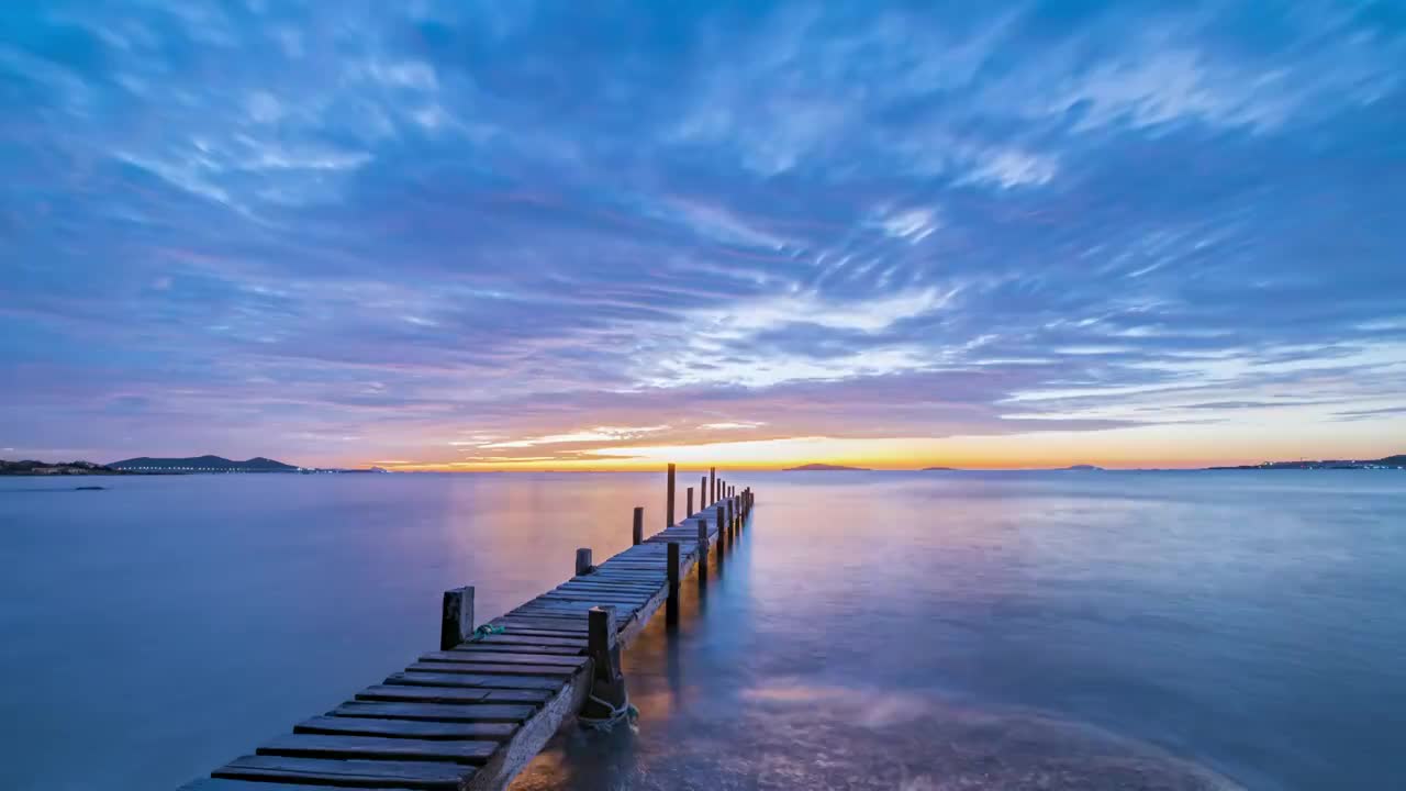 海边日出视频素材