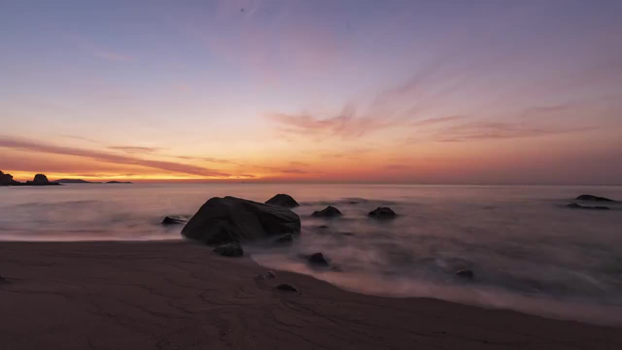 海边日出视频素材