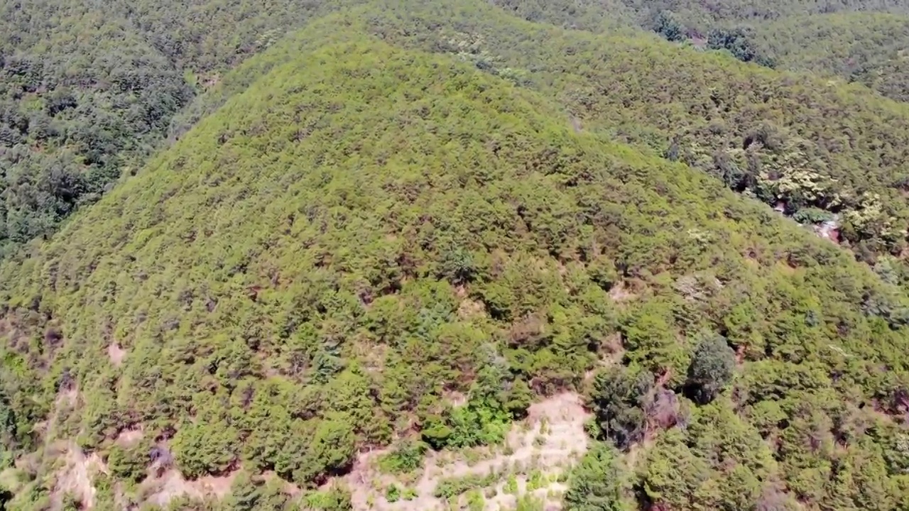 夏天大山航拍视频素材