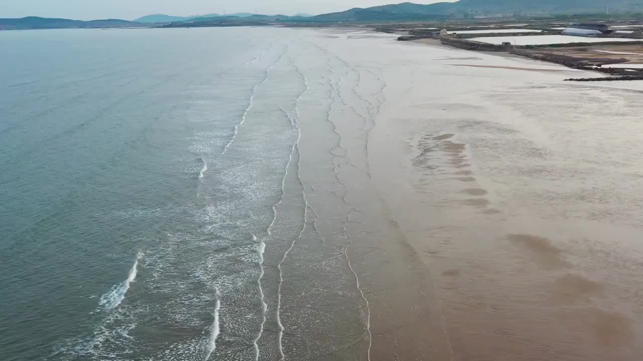 沙滩海浪视频素材