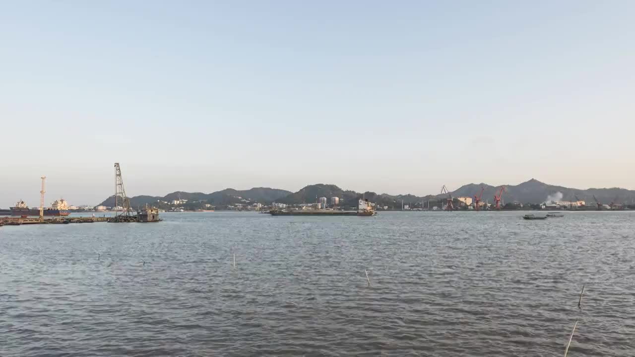 汕头内海湾视频素材