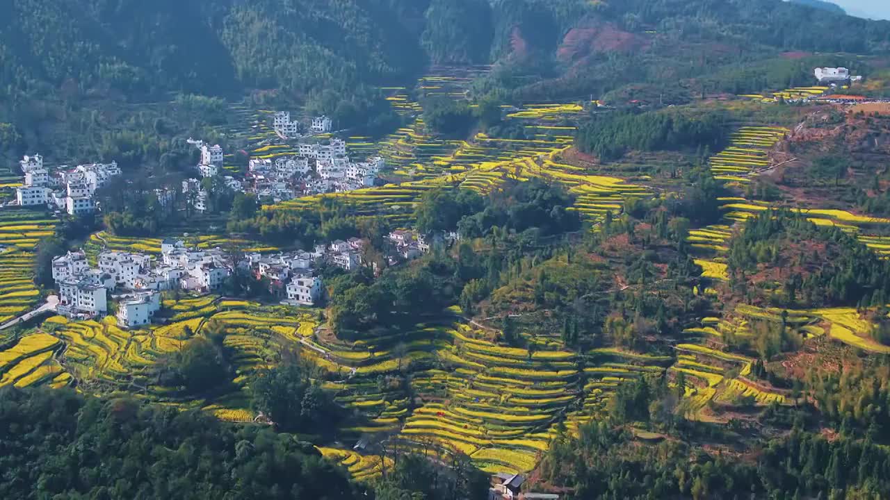 婺源江湾视频素材