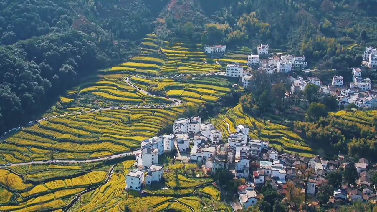 婺源江湾视频素材