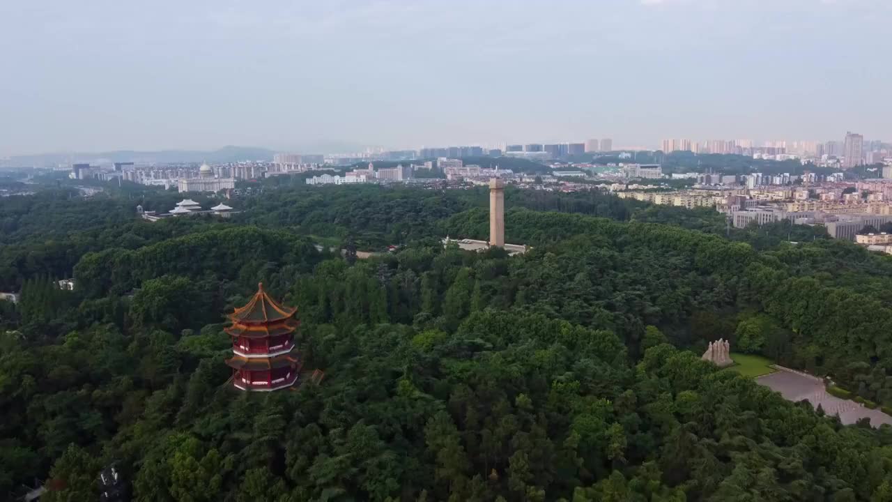 雨花台烈士陵园视频素材