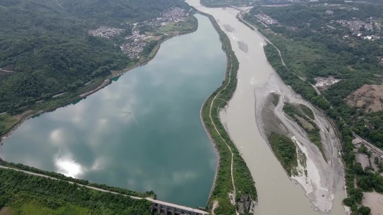 都江堰景区视频素材