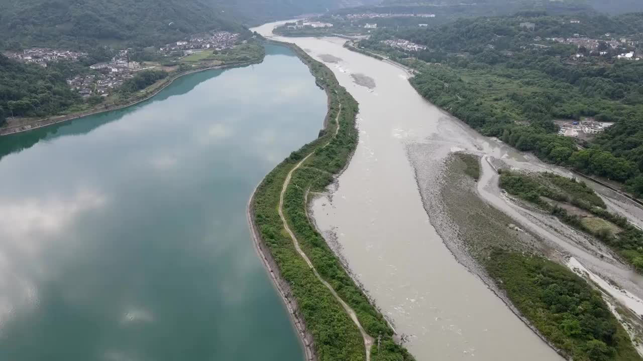 都江堰景区景观视频素材