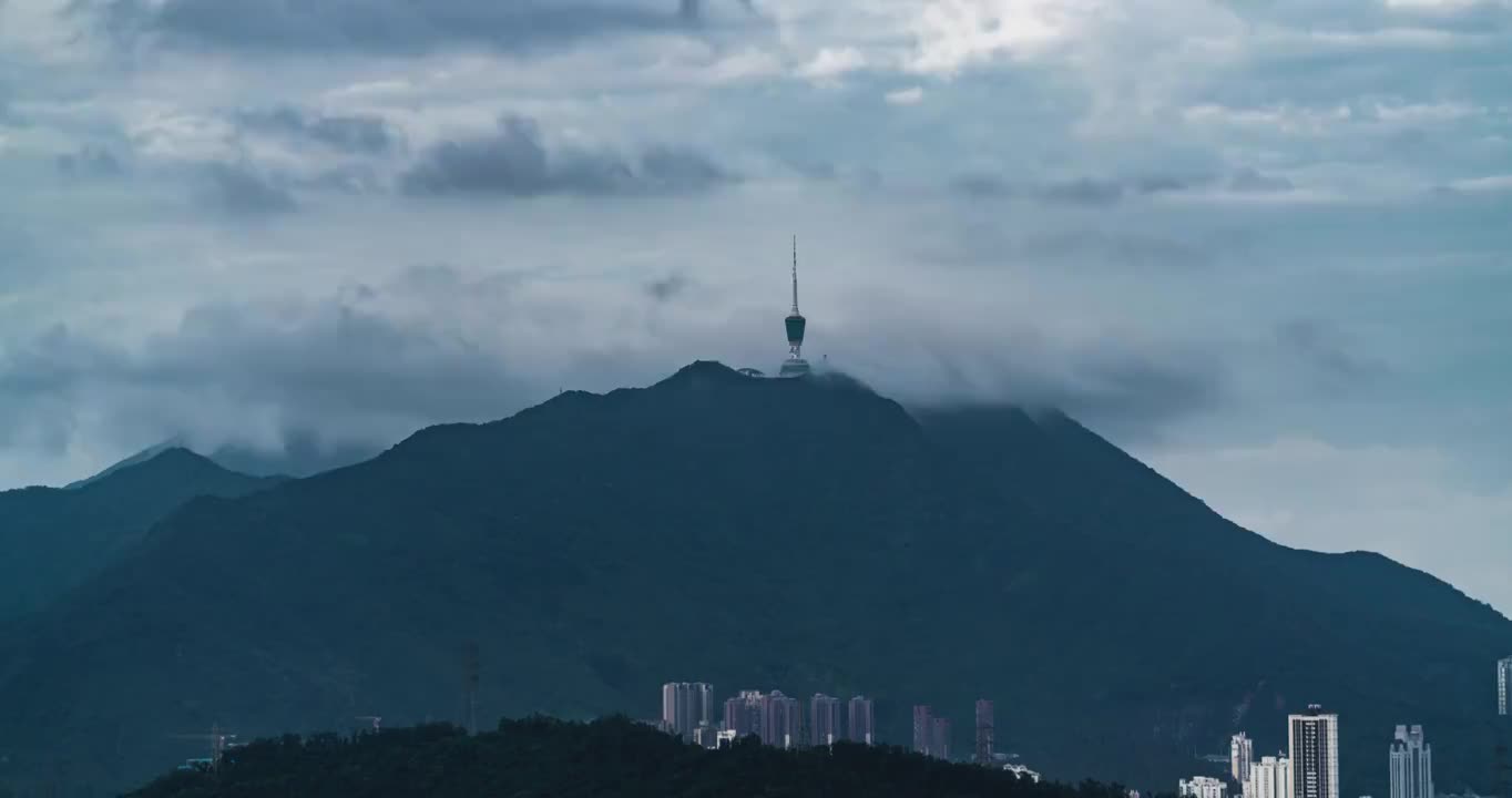 小梧桐山视频素材