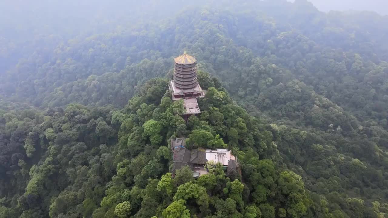 四川青城山视频素材