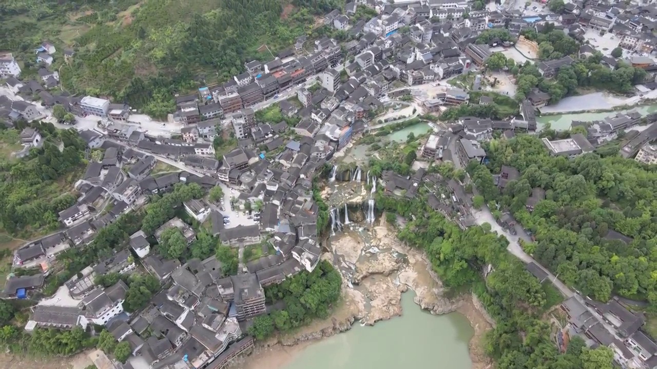 湖南湘西建筑群视频素材