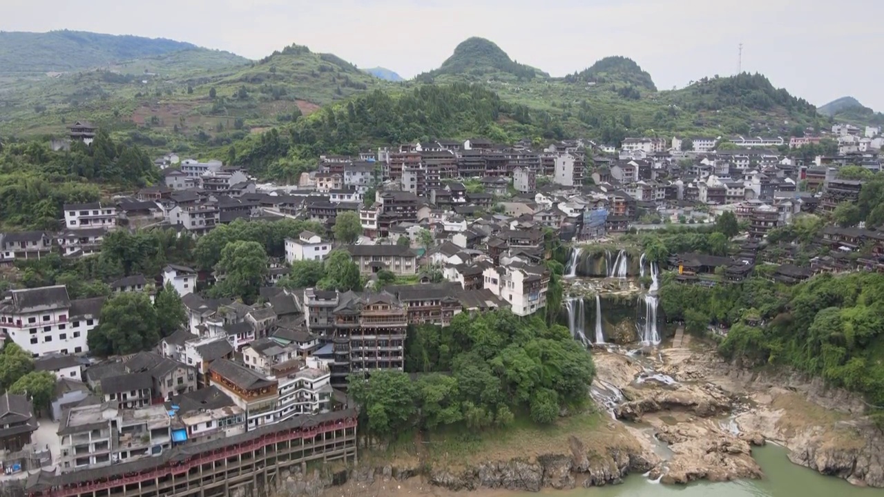 湖南乡村风光视频素材