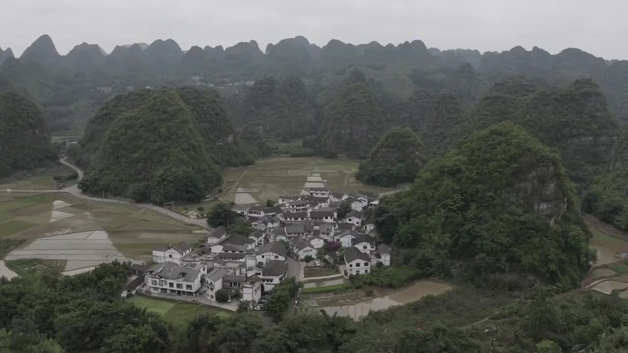 贵州万峰林视频素材