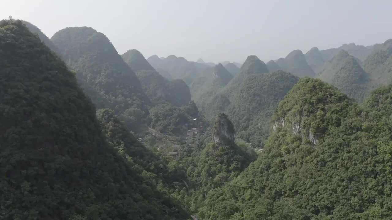 贵州格凸河视频素材