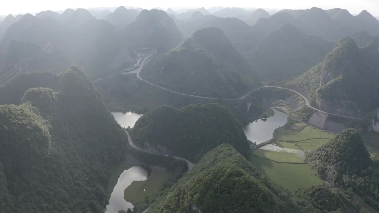 贵州龙宫风景区视频素材