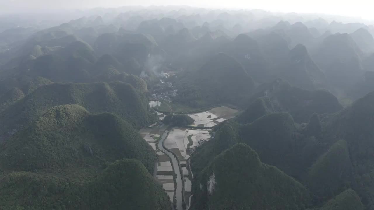 贵州龙宫风景区视频素材