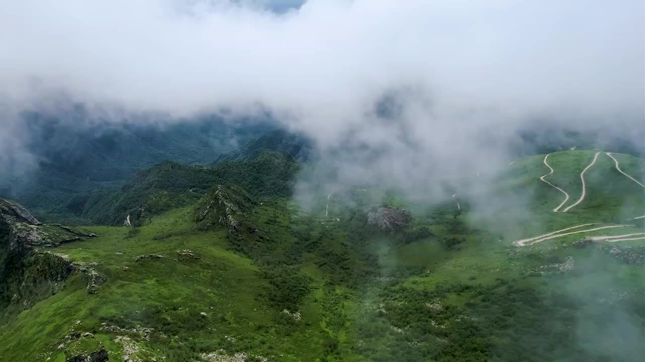 西安光头山视频素材