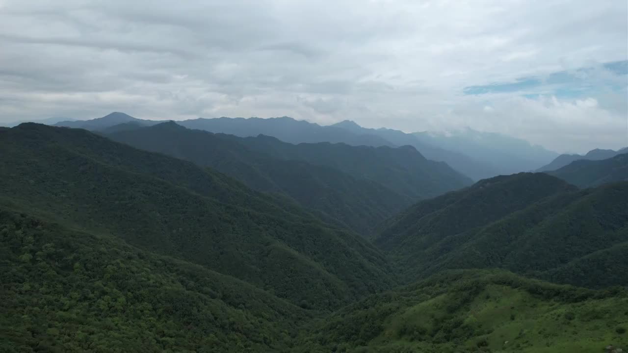 西安库峪草甸视频素材