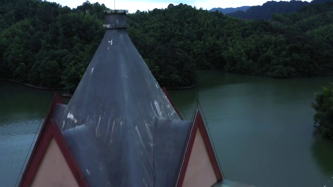 贵州赤水天岛湖风光视频素材