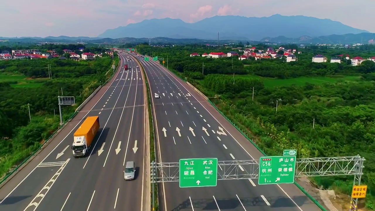 高速公路视频素材