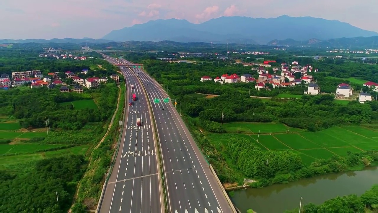 高速公路视频素材