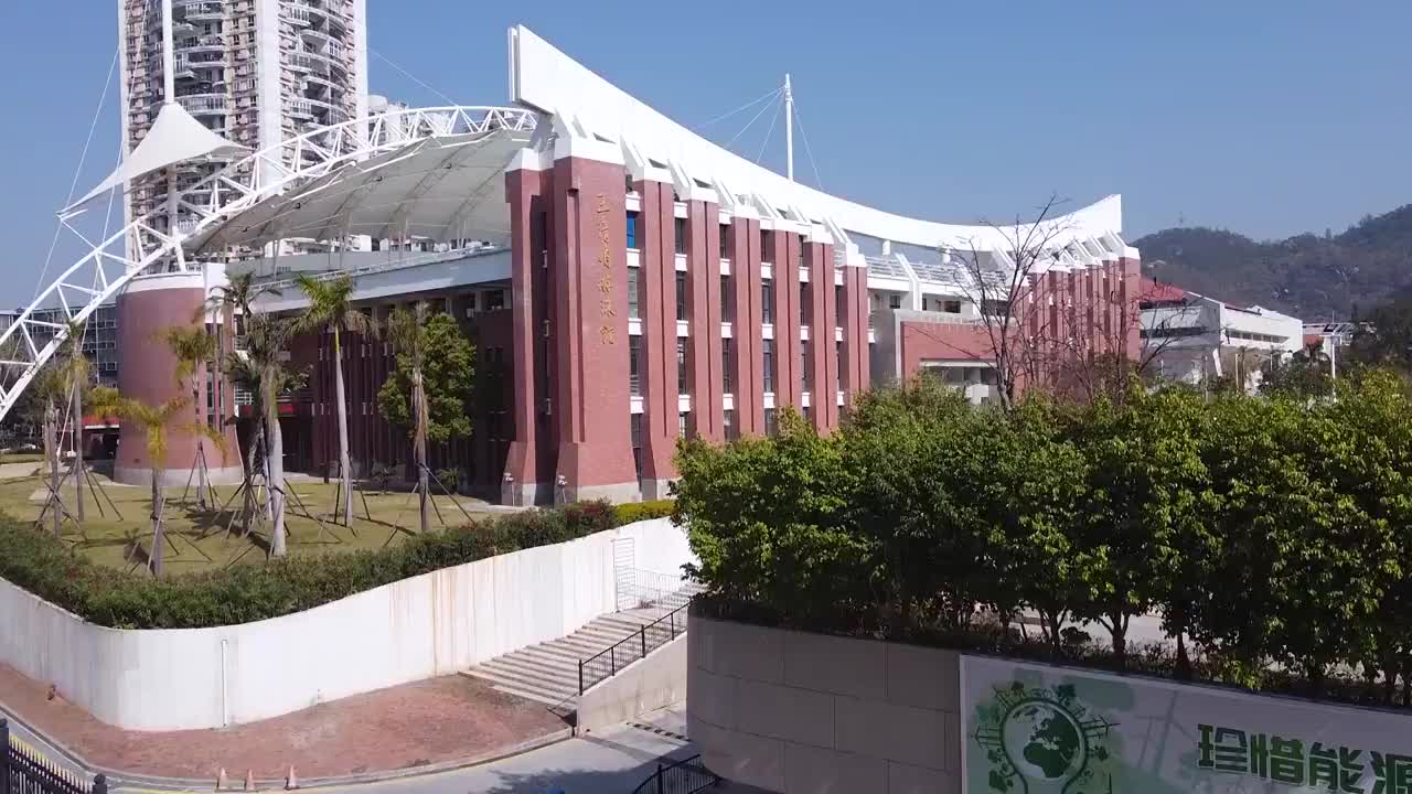 厦门 地标 航拍素材 福建省 厦门市 城市 厦门大学 商业视频素材