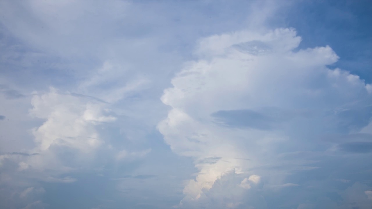 天空云层延时视频素材视频素材