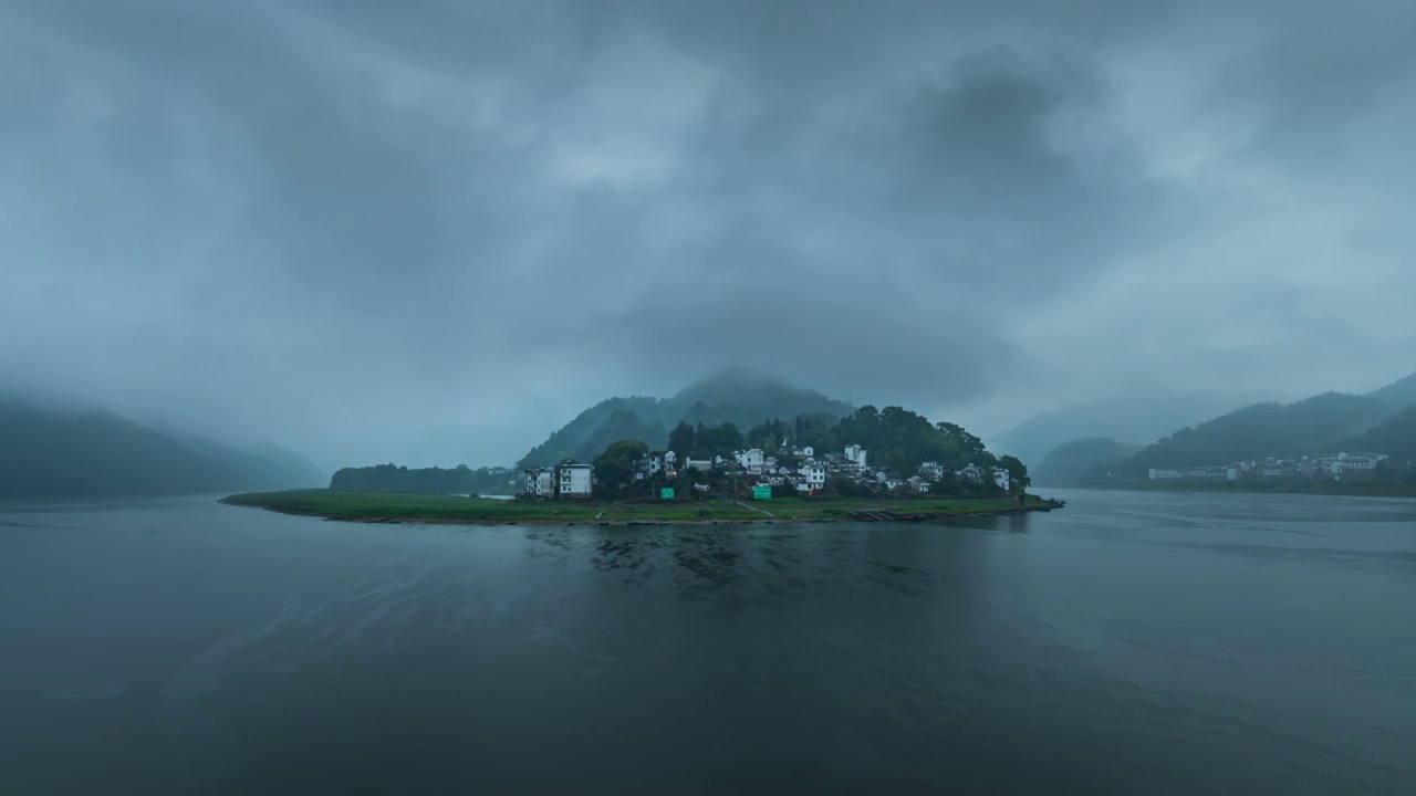 烟雨朦胧江南风光视频下载