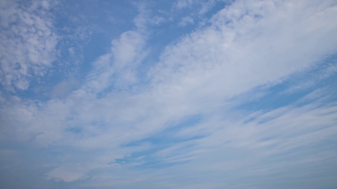 天空云层延时视频素材视频素材