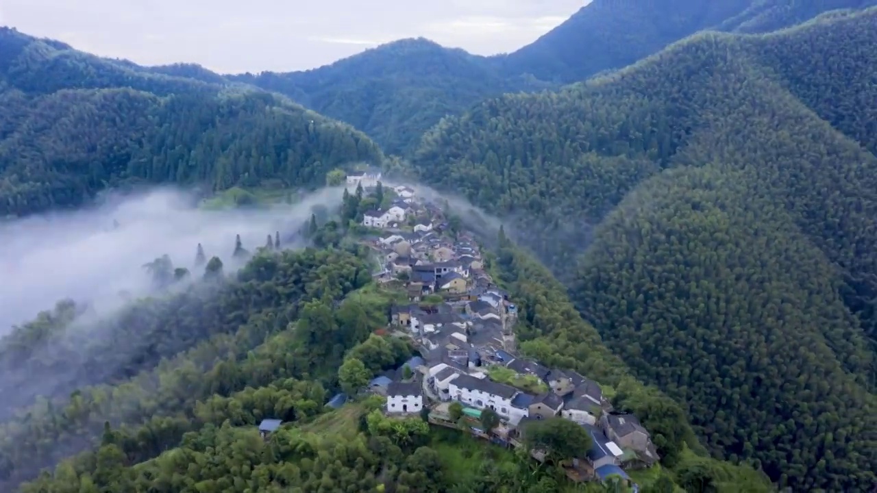 安徽木梨硔村视频素材