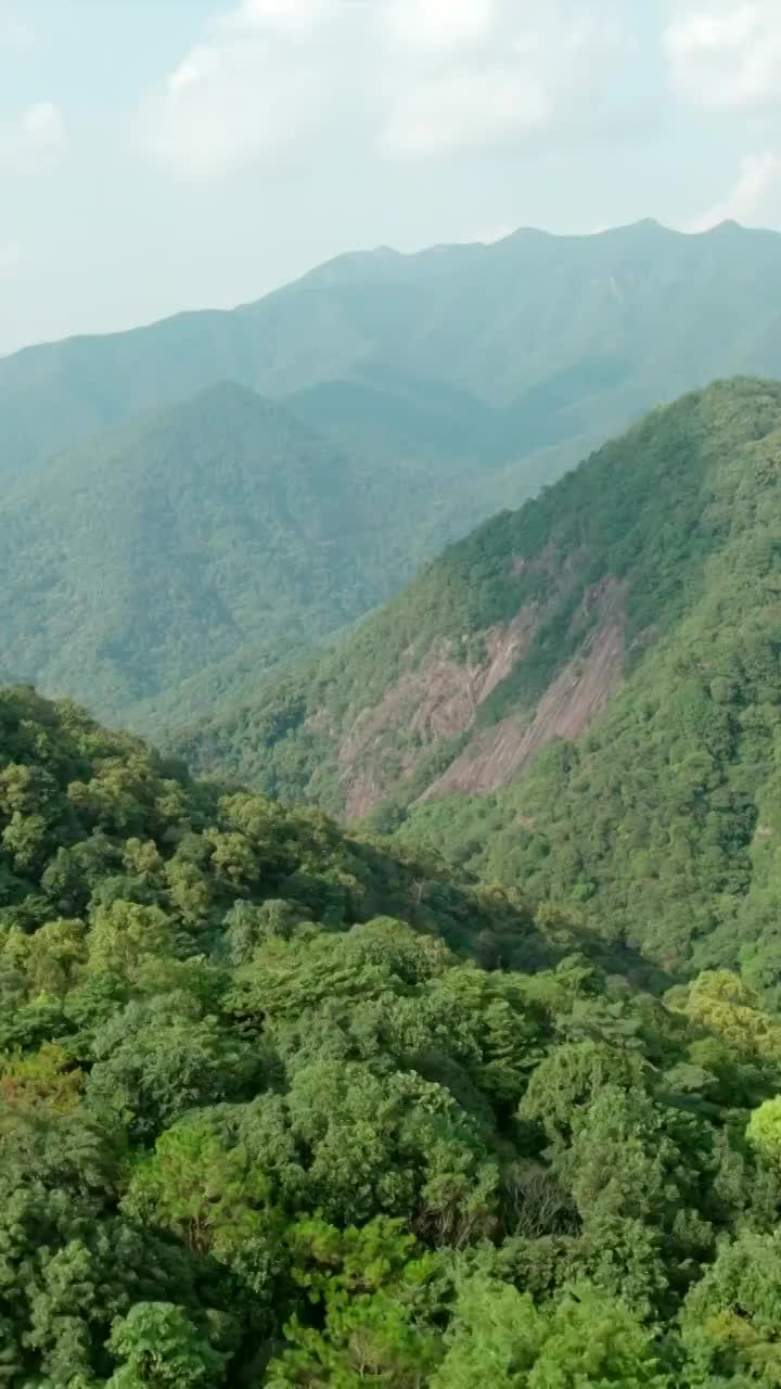 广州石门森林公园石社景区莲花湖视频素材