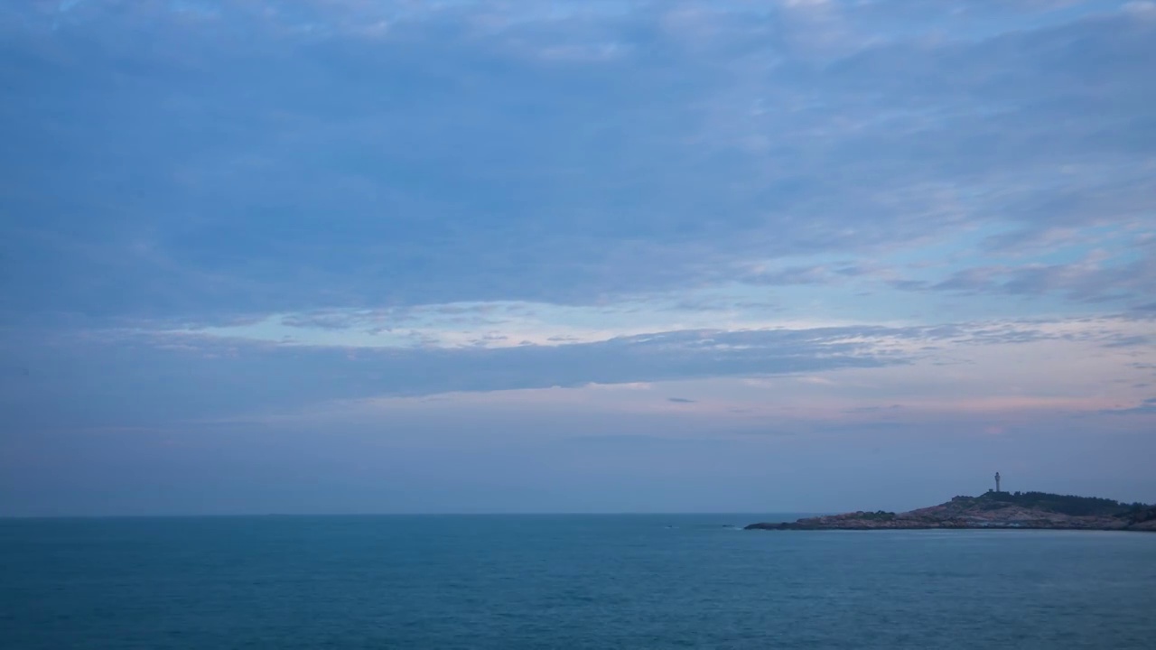 广东省汕尾市红海湾旅游区灯塔延时视频素材视频素材