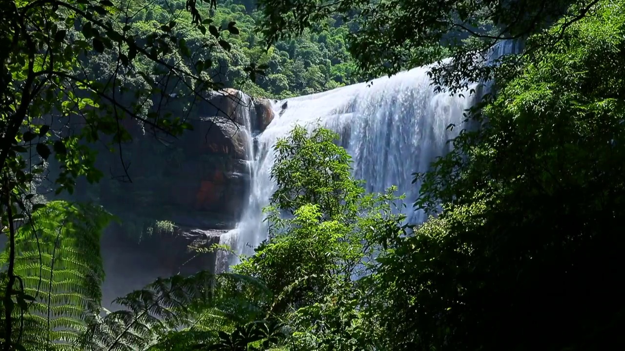 贵州赤水丹霞旅游景区视频素材