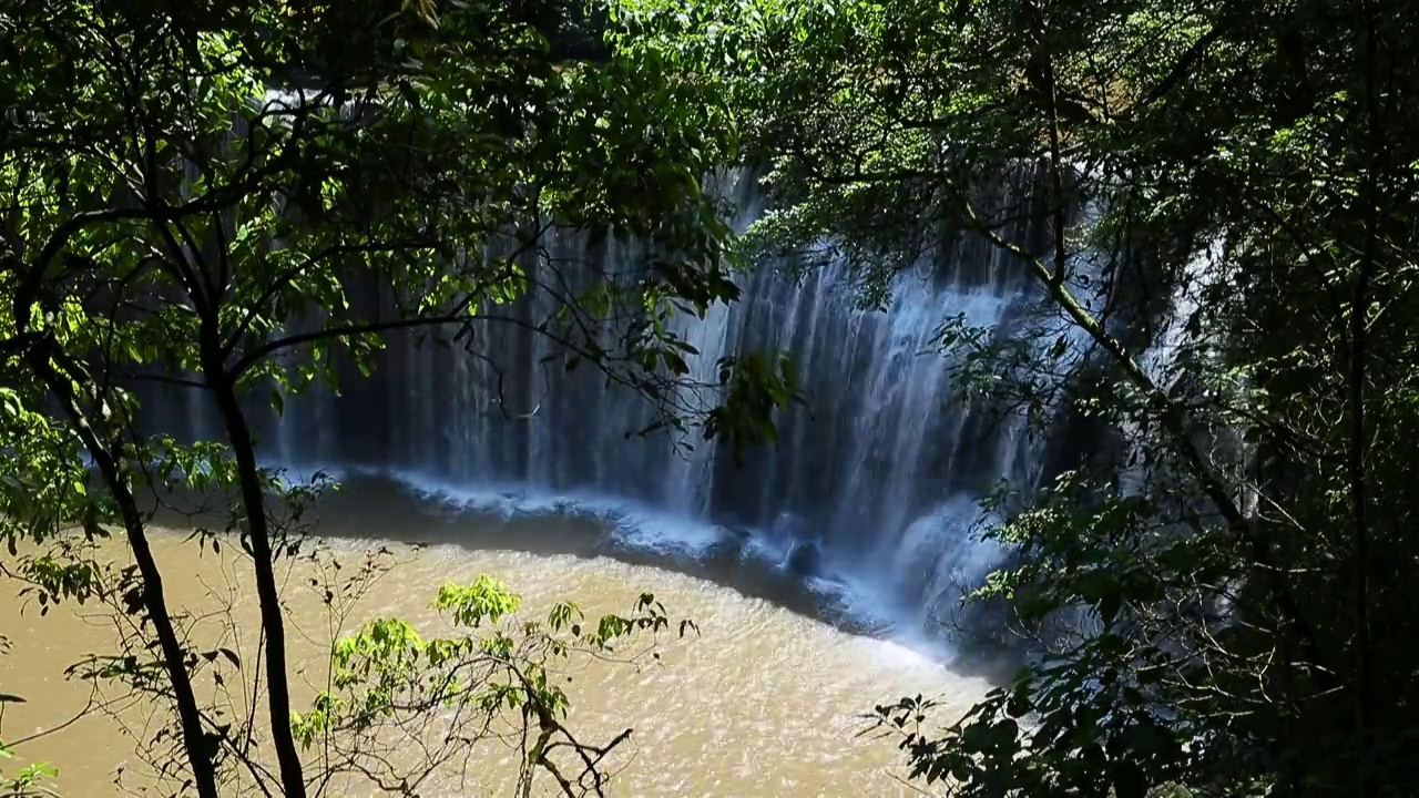 贵州赤水丹霞旅游景区视频素材