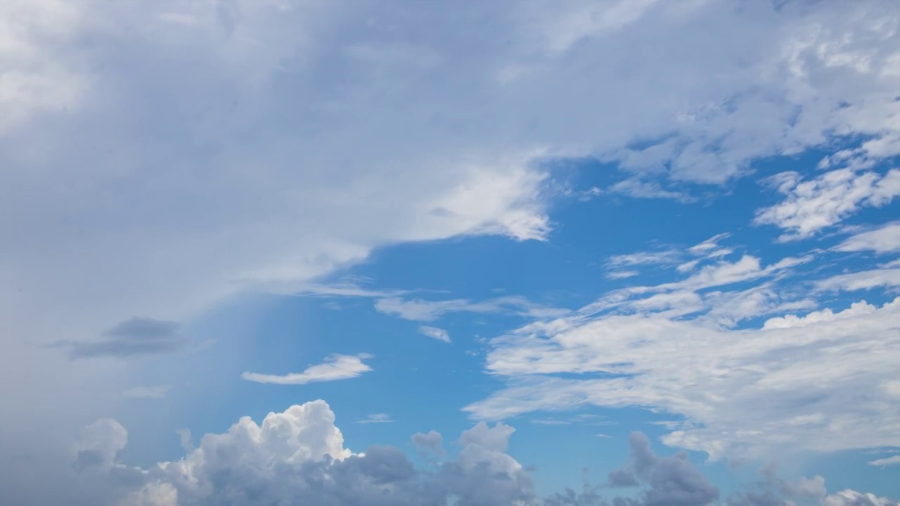 天空云层延时视频素材视频素材