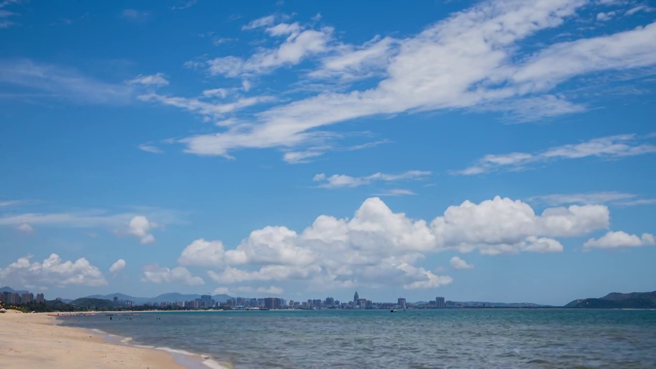 天空云层延时视频素材视频素材