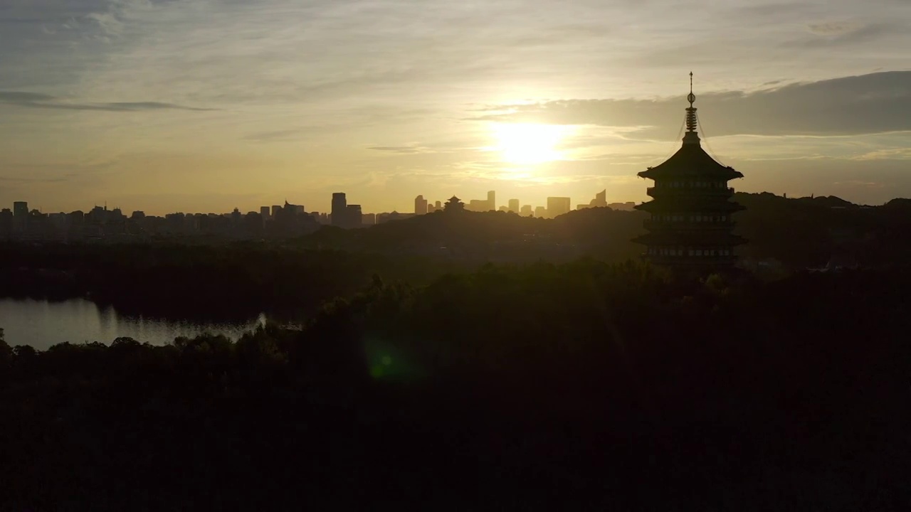 杭州西湖视频素材