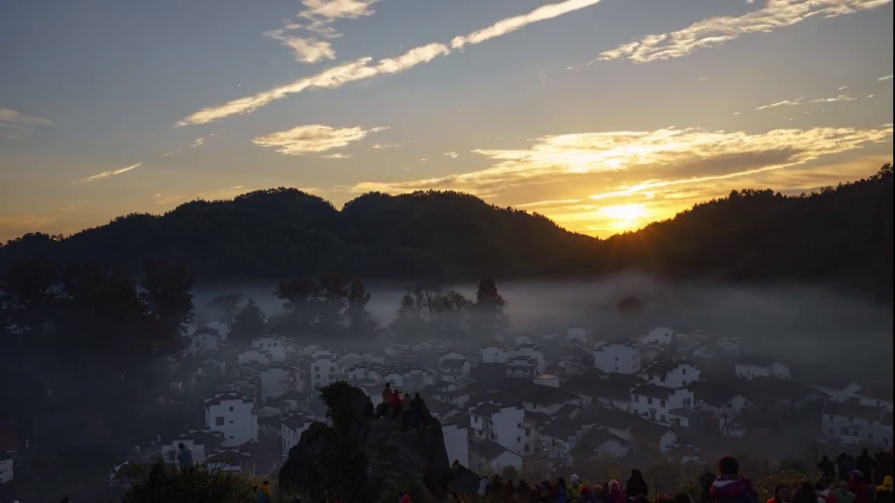 安徽黄山徽派视频素材